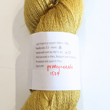 Load image into Gallery viewer, Woollenflower Twig Gold Pomegranate