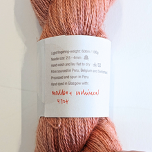 Load image into Gallery viewer, Woollenflower Twig Pink Madder & Cochineal