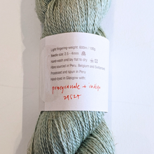 Load image into Gallery viewer, Woollenflower Twig Mint Pomegranate & Indigo