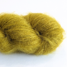 Load image into Gallery viewer, Woollenflower Whorl Chartreuse Weld