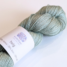 Load image into Gallery viewer, Woollenflower Twig Mint Pomegranate & Indigo