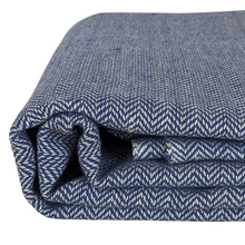 Load image into Gallery viewer, Blue Herron Herringbone Cotton
