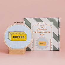 Load image into Gallery viewer, Butter Cross Stitch Kit