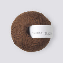 Load image into Gallery viewer, Knitting for Olive Cotton Merino - Dark Cognac