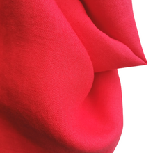 Load image into Gallery viewer, Bright Red Candy Apple Linen