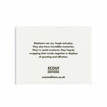 Load image into Gallery viewer, Elephants Mini Card