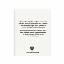 Load image into Gallery viewer, Gold Leaf Mini Card