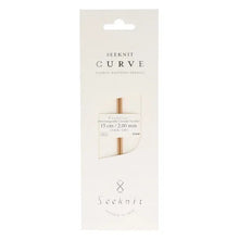 Load image into Gallery viewer, Curve Interchangeable Knitting Tips (15cm)