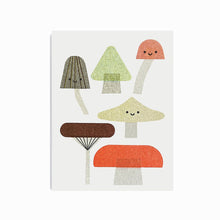Load image into Gallery viewer, Mushrooms Mini Card