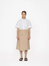 Load image into Gallery viewer, Asymmetric Midi Skirt