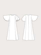 Load image into Gallery viewer, Flutter Sleeve Dress