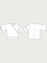 Load image into Gallery viewer, Unisex Wrap Top