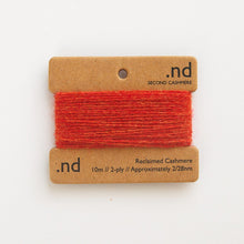 Load image into Gallery viewer, SCY41 Dappled Orange Cashmere Mending Yarn