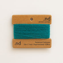 Load image into Gallery viewer, SCY36 Teal Cashmere Mending Yarn