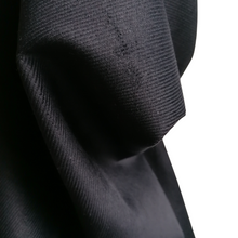 Load image into Gallery viewer, Black Organic Cotton Needlecord