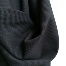 Load image into Gallery viewer, Black Rib/Cuff Organic Cotton