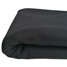 Load image into Gallery viewer, Black Rib/Cuff Organic Cotton