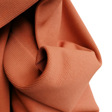 Load image into Gallery viewer, Rust Rib/Cuff Organic Cotton