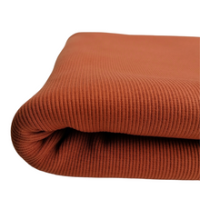 Load image into Gallery viewer, Rust Rib/Cuff Organic Cotton