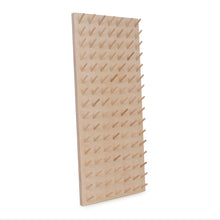 Load image into Gallery viewer, Large birch ply peg board for thread storage. Made by Laura ter Kuile for Bawn Textiles.