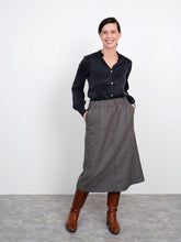 Load image into Gallery viewer, A-Line Midi Skirt