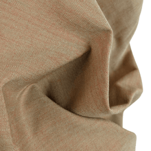 Load image into Gallery viewer, Gold organic cotton crossweave fabric draped view