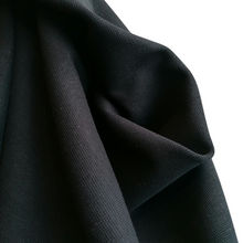 Load image into Gallery viewer, Black Heavy Rib/Cuff Organic Cotton