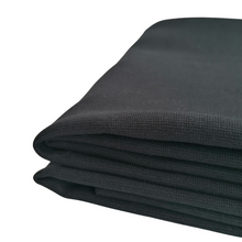 Load image into Gallery viewer, Black Heavy Rib/Cuff Organic Cotton