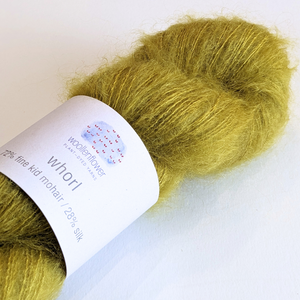 Woollenflower Whorl Chartreuse Weld