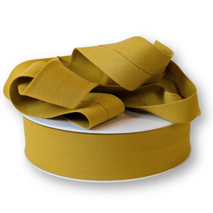 30mm Open/15mm Fold Bias Binding Col. 15 Yellow