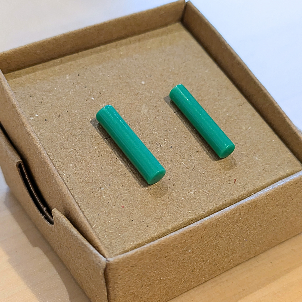 Arsenic Green (Long) Earrings