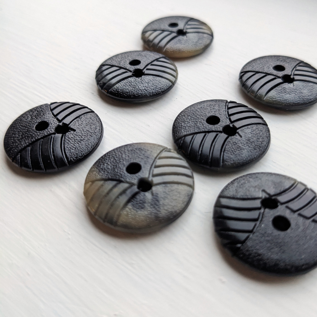 Rezero Black (carved) Butt-on 21mm