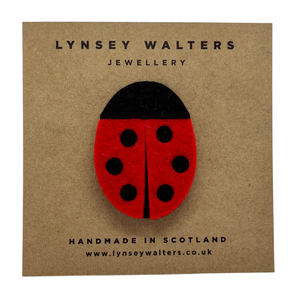 Ladybird Brooch