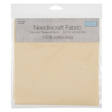 Load image into Gallery viewer, Cream Cotton Aida
