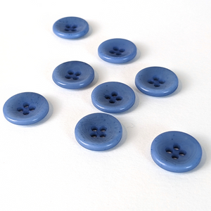 12mm Blue Corozo Button