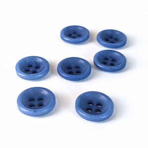 15mm Blue Corozo Button