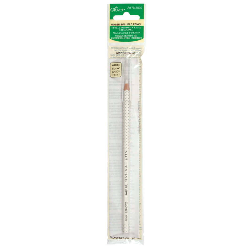 White Water Soluble Pencil