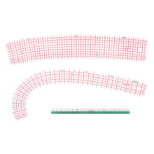 Load image into Gallery viewer, Curved Ruler Set
