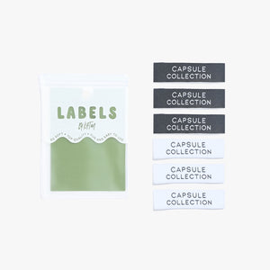 'Capsule Collection' Labels