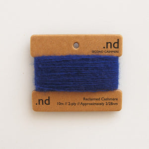 SCY37 Cobalt Cashmere Mending Yarn