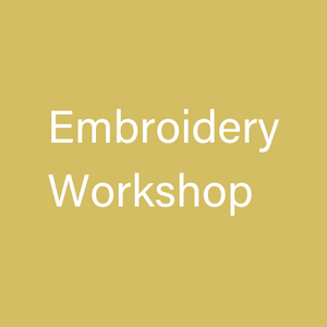 Embroidery Workshop