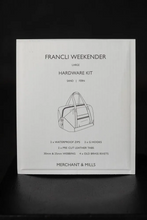 Load image into Gallery viewer, Francli Weekender Hardware Kit

