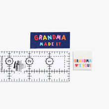 Load image into Gallery viewer, &#39;Grandma Made It&#39; / &#39;Grandma Loves You&#39; Labels
