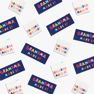 'Grandma Made It' / 'Grandma Loves You' Labels