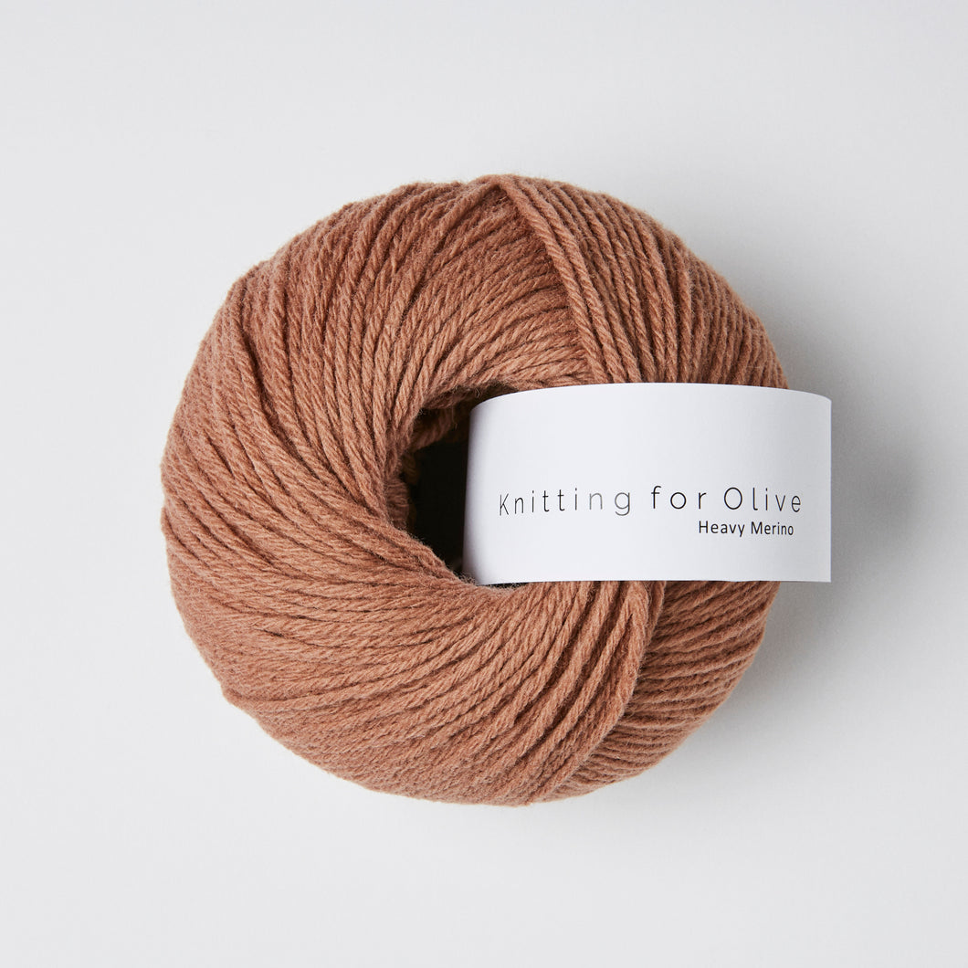 Knitting for Olive Heavy Merino - Brown Nougat