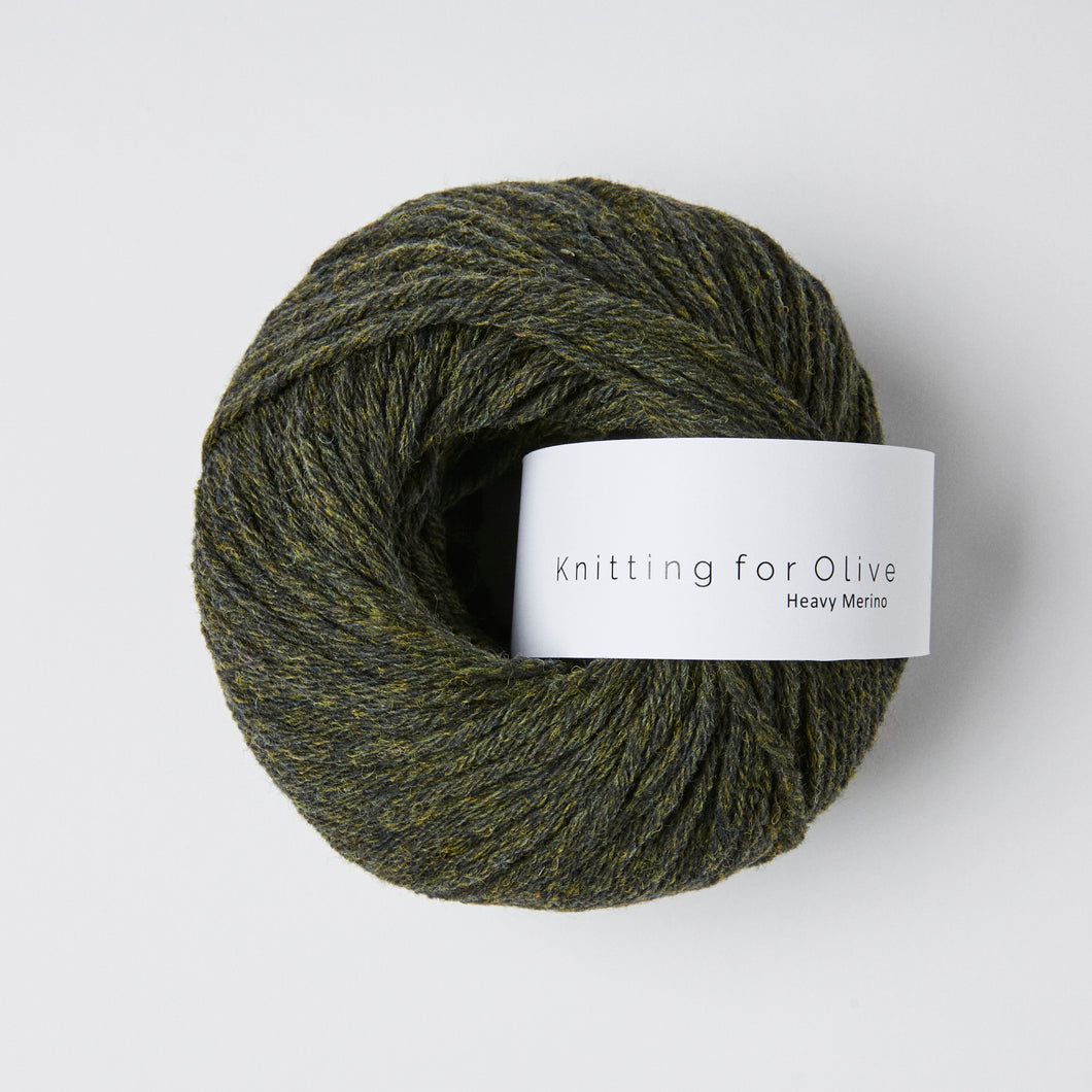 Knitting for Olive Heavy Merino - Slate green