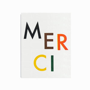 Merci Mini Card