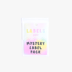 Mystery Pack Labels