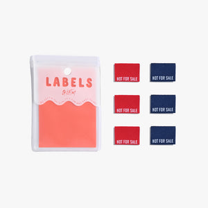 'Not For Sale' Labels