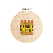 Load image into Gallery viewer, Peanut Butter Cross Stitch Kit
